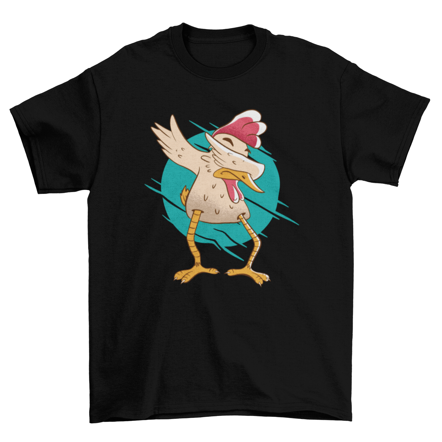 T-Shirt Dabbing Chicken