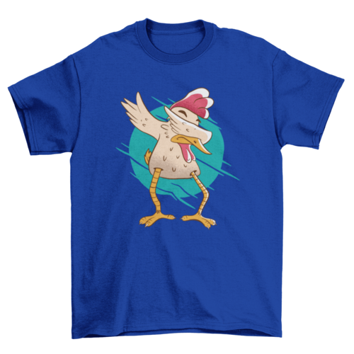 T-Shirt Dabbing Chicken