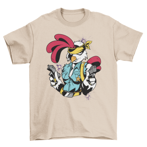 Armed Chick T-shirt