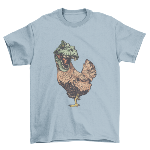 T Rex chicken t-shirt