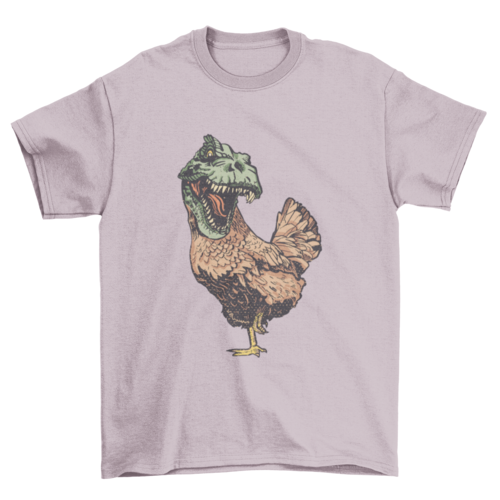 T Rex chicken t-shirt