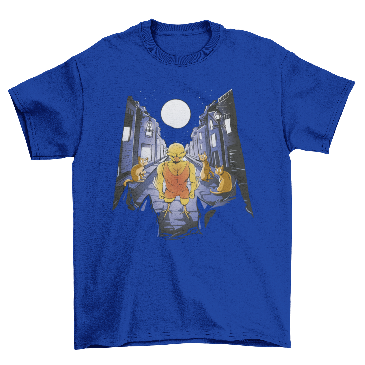 T-Shirt Strong chicken and cats